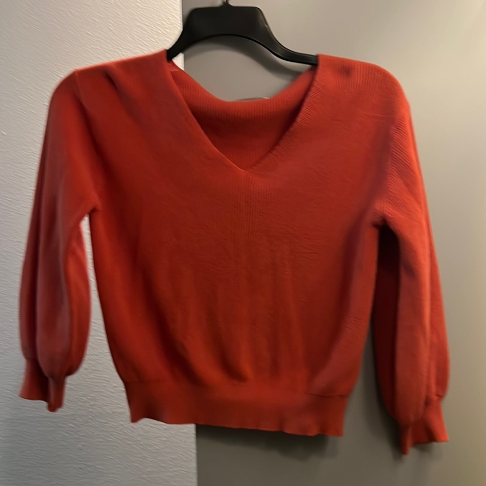 Copper sweater